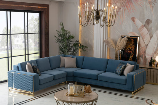 Uluda Corner Sofa: Luxe Life Furniture