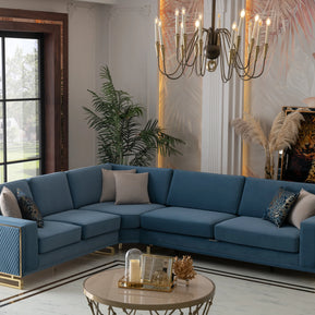 Uluda Corner Sofa: Luxe Life Furniture