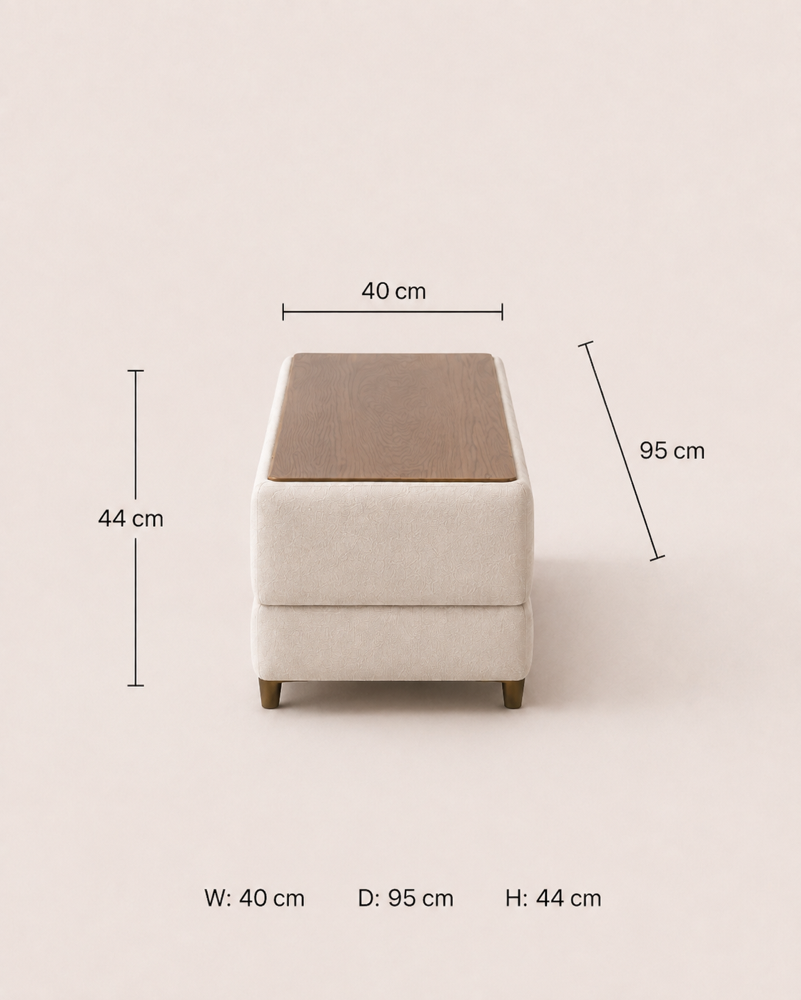 Mocha Sofa Middle Table