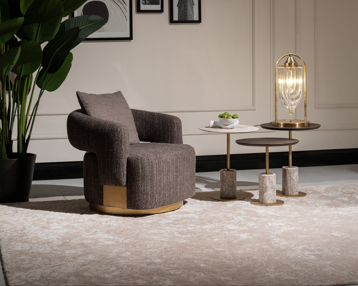 Marmo Side Table -  Medium