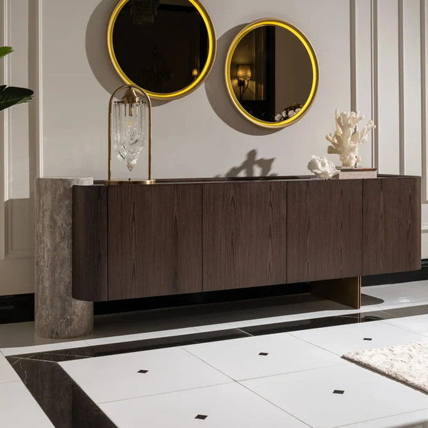 Marmo Sideboard - Modern Wooden Storage Unit – Luxe Life Furniture