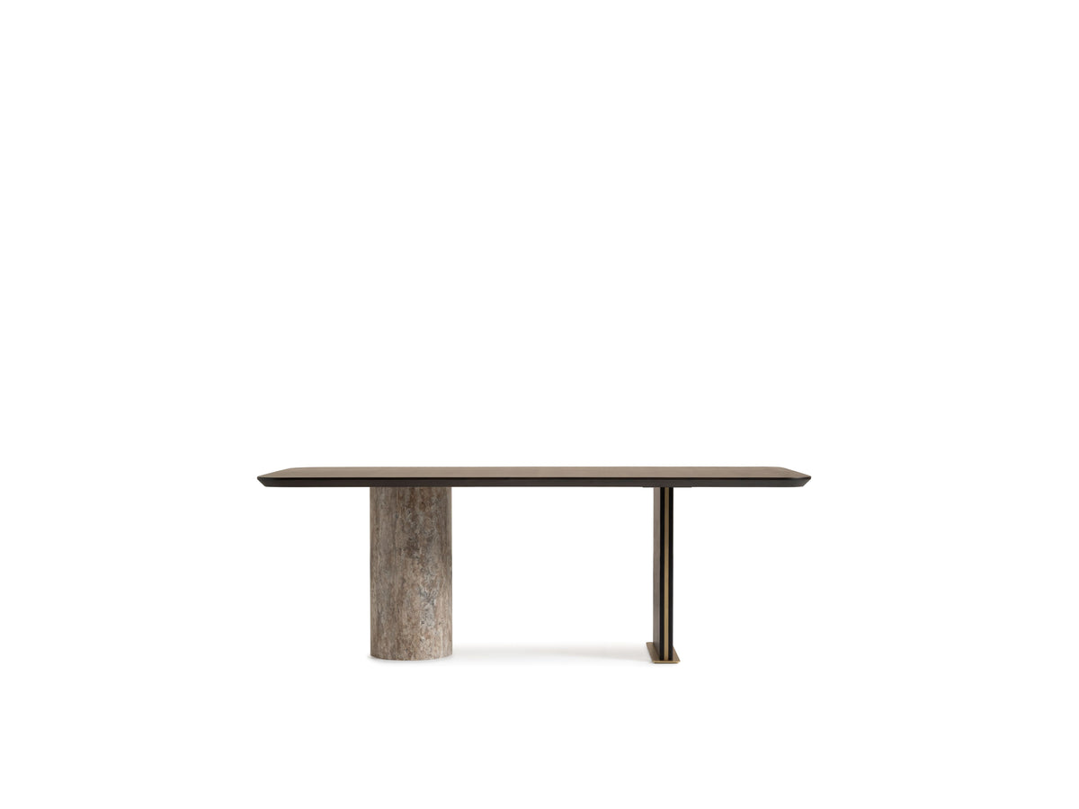Marmo Dining Table – Wooden Top