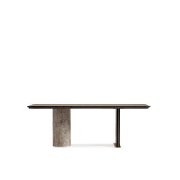 Marmo Dining Table – Wooden Top