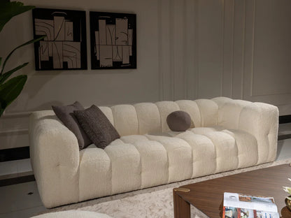 Unwind in Modern Luxury: Puffin 3 Seater Sofa