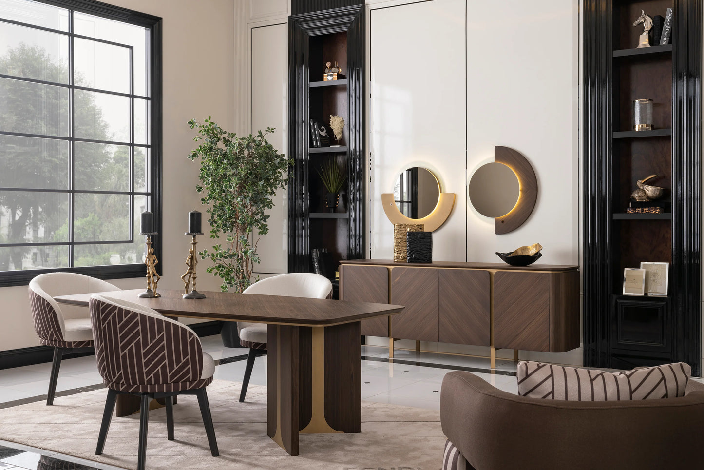 Terra Dining Set:Luxe Life Furniture