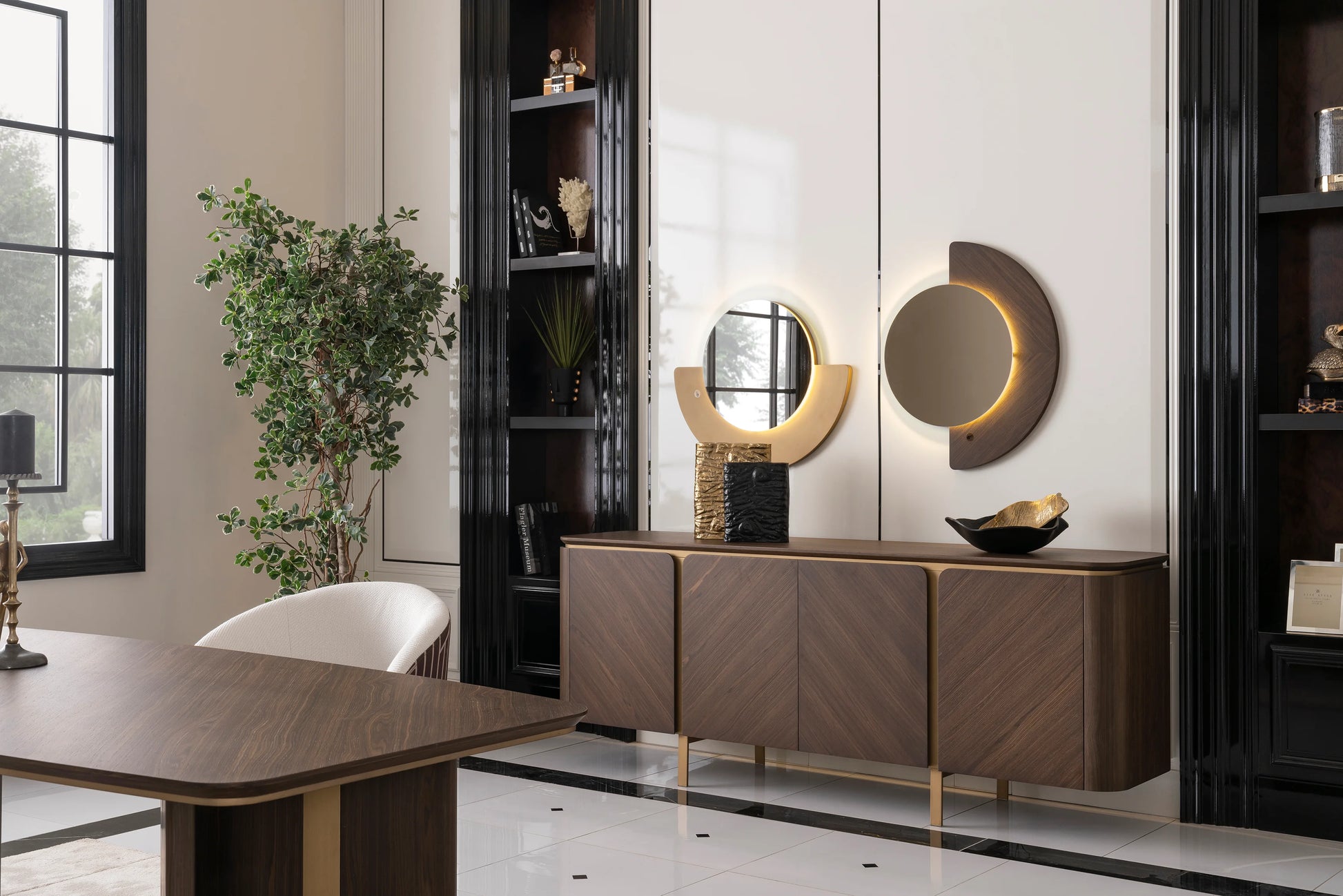 Terra Dining Set:Luxe Life Furniture