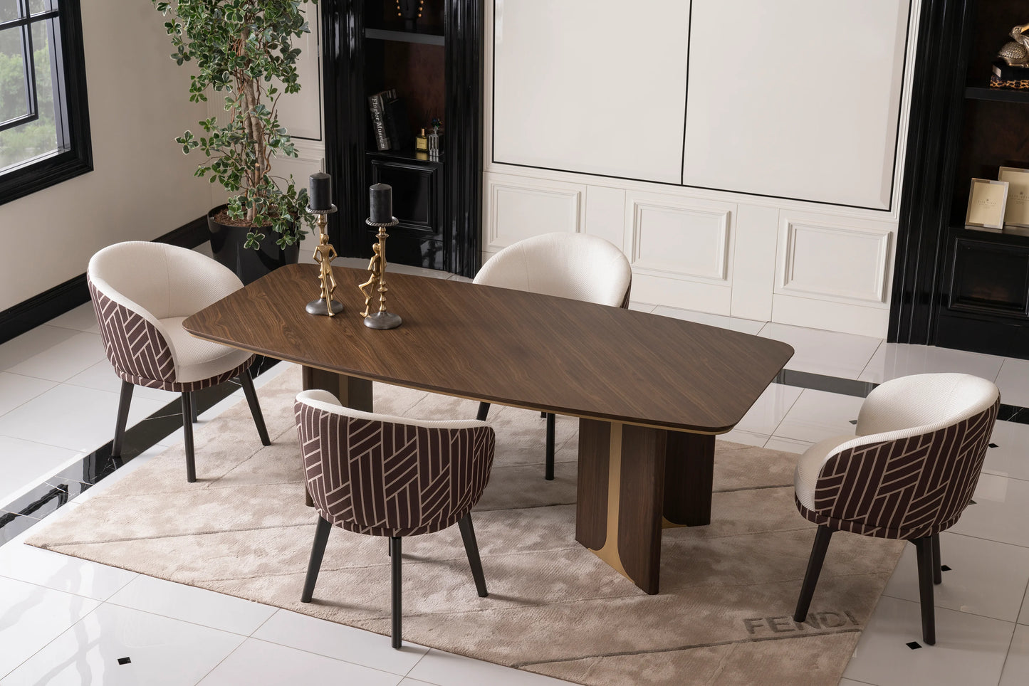 Terra Dining Set:Luxe Life Furniture