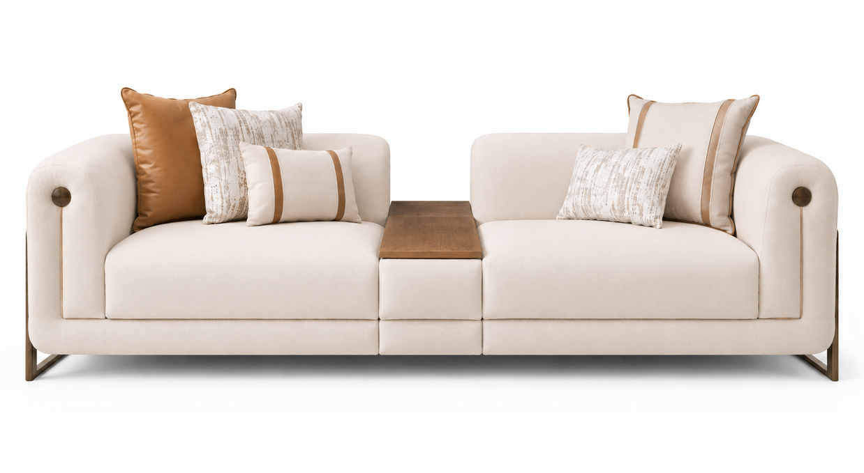 Mocha 4 Seater Sofa