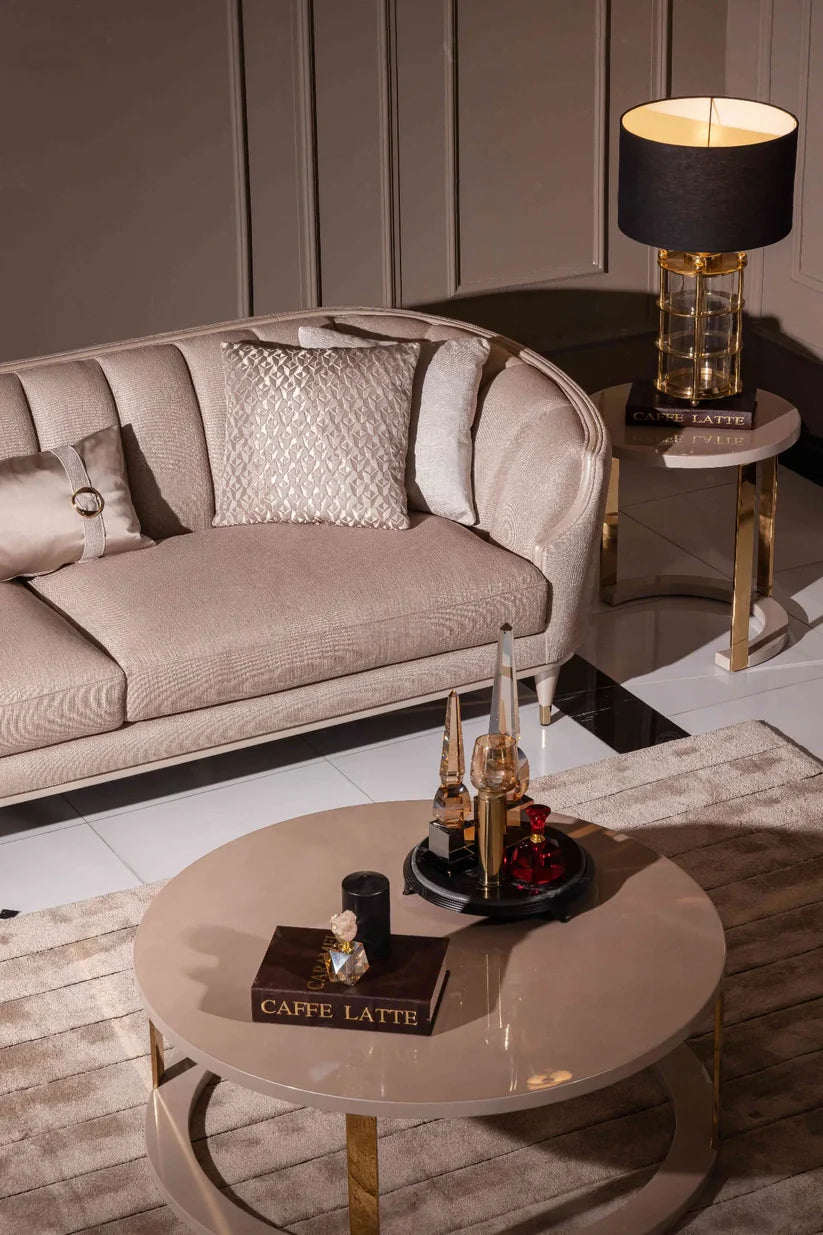 Braga coffee table styled in modern living room