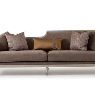 Monaco Wooden Frame 3 Seater Sofa