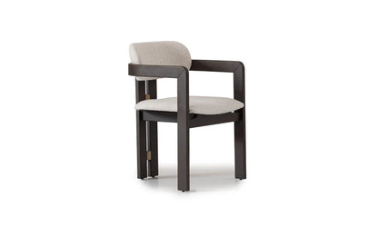 Montana Dining Chair: Wood frame with plush velvet upholstery. - Luxe Life Furniture