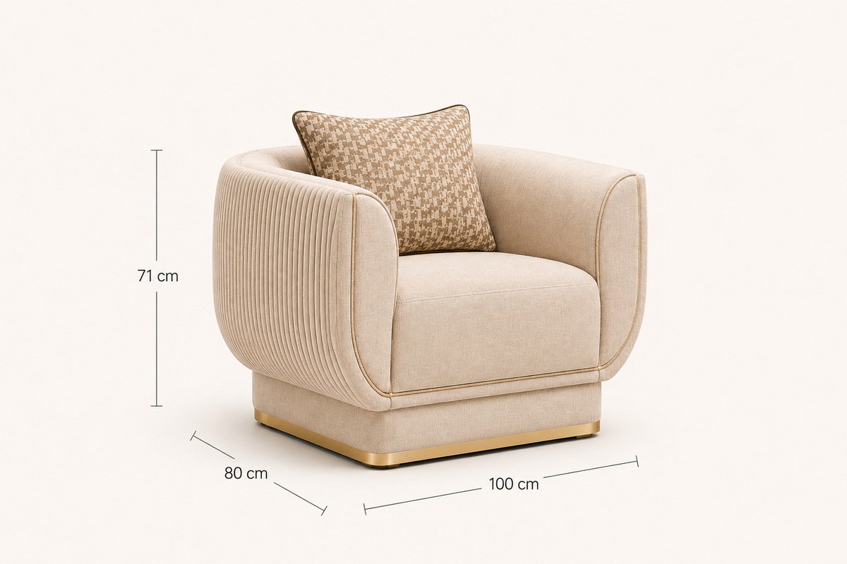 Oscar 1 Seater Sofa