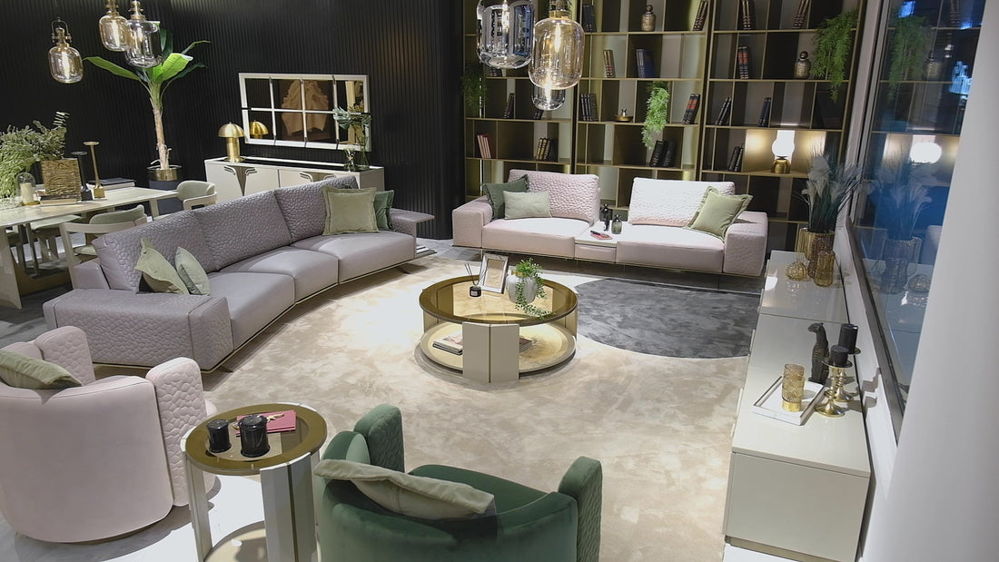 Unwind in Luxury: The Lugano Sofa Set – Luxe Life Furniture
