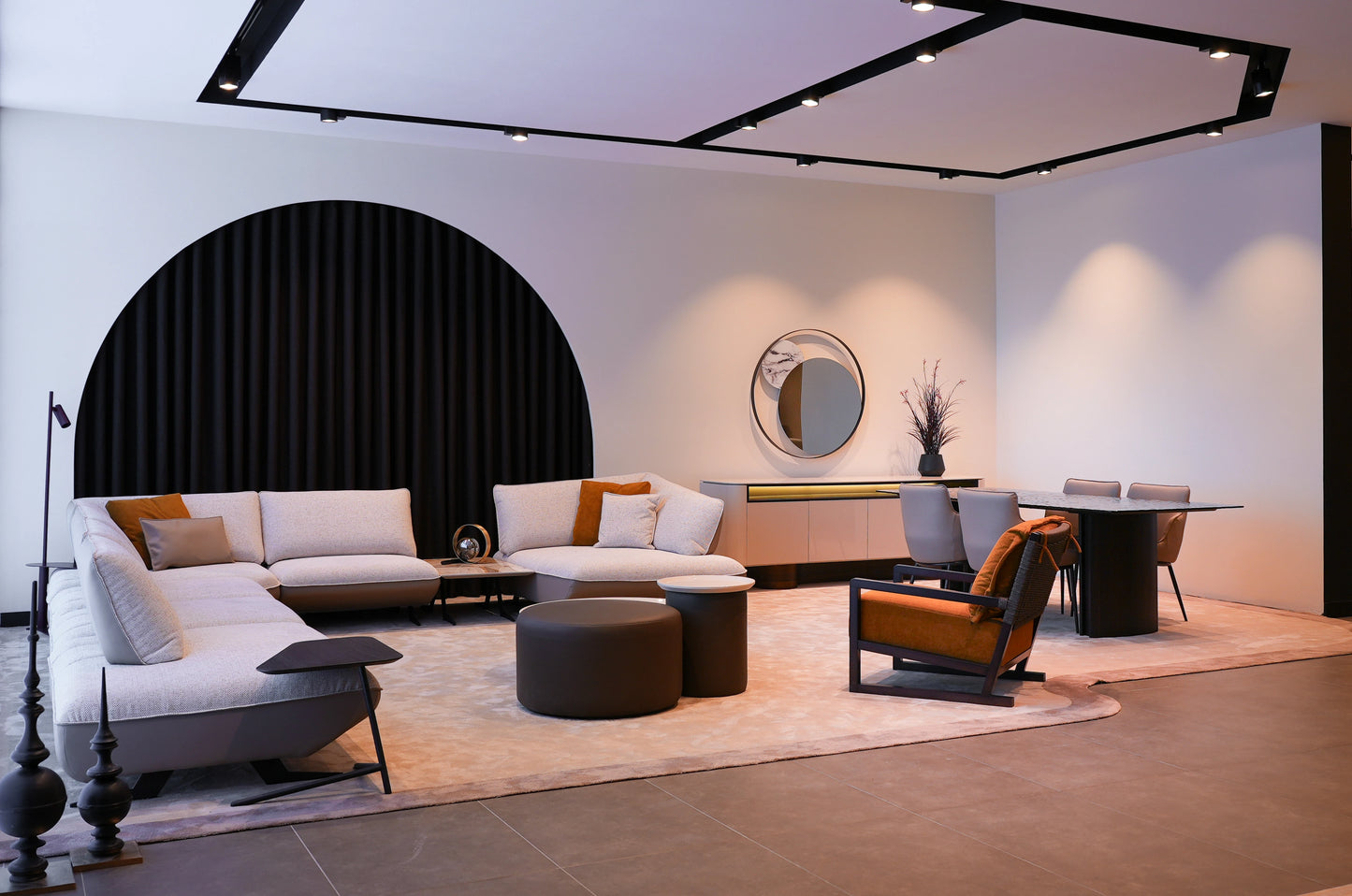 Simba Armless Module from Simba Sofa Set in modern living room