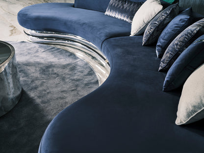 Ferre 5 Seater Sofa detail shot showing plush cushions