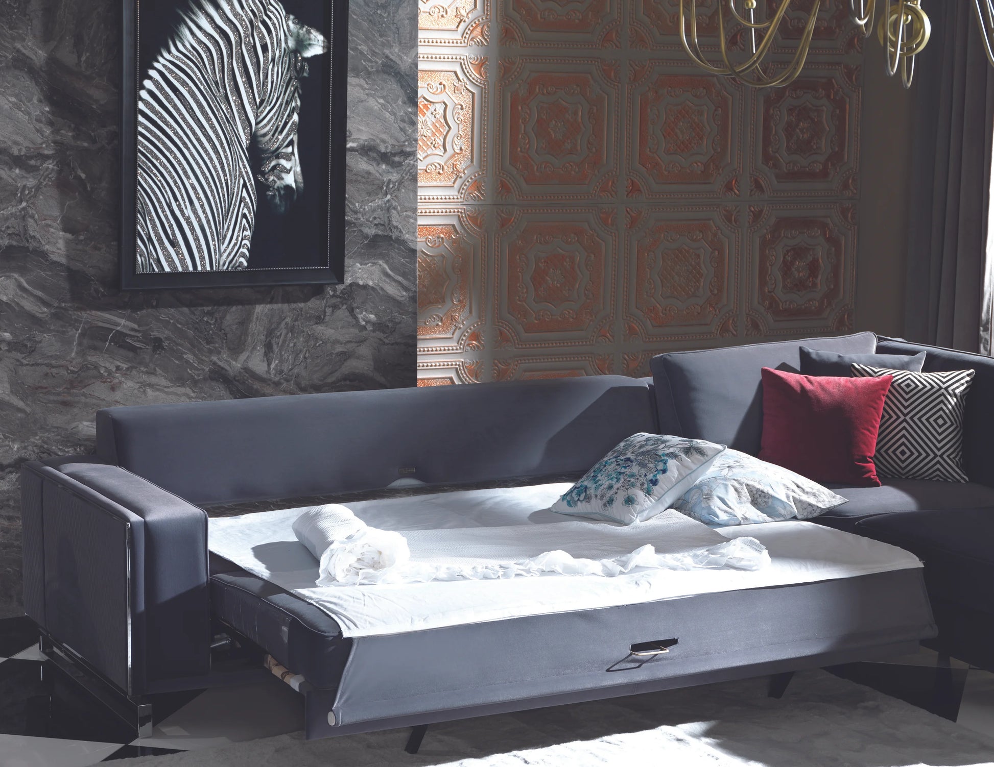 Uluda Corner Sofa: Luxe Life Furniture