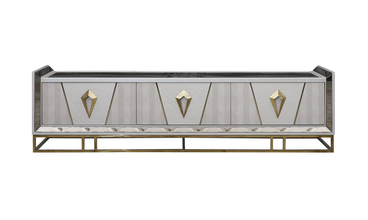 Como TV Stand with Storage | Luxe Life Furniture
