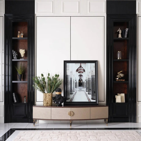 TV unit, part of the Venedik Sofa Set. Luxe Life Furniture.
