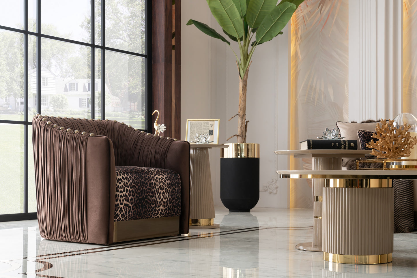 Miami Dining Set :Luxe Life Furniture